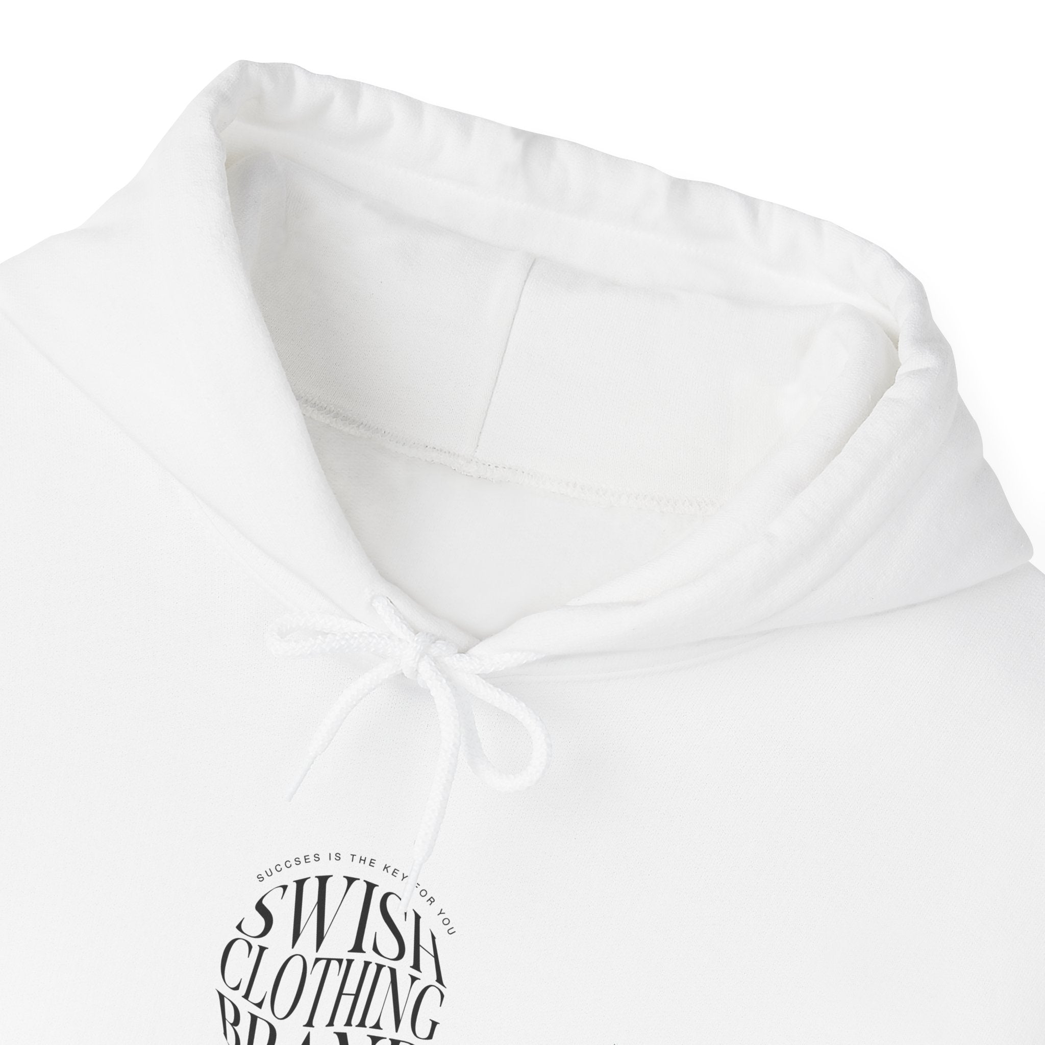 "Swish Clothing Brand" White Hoodie